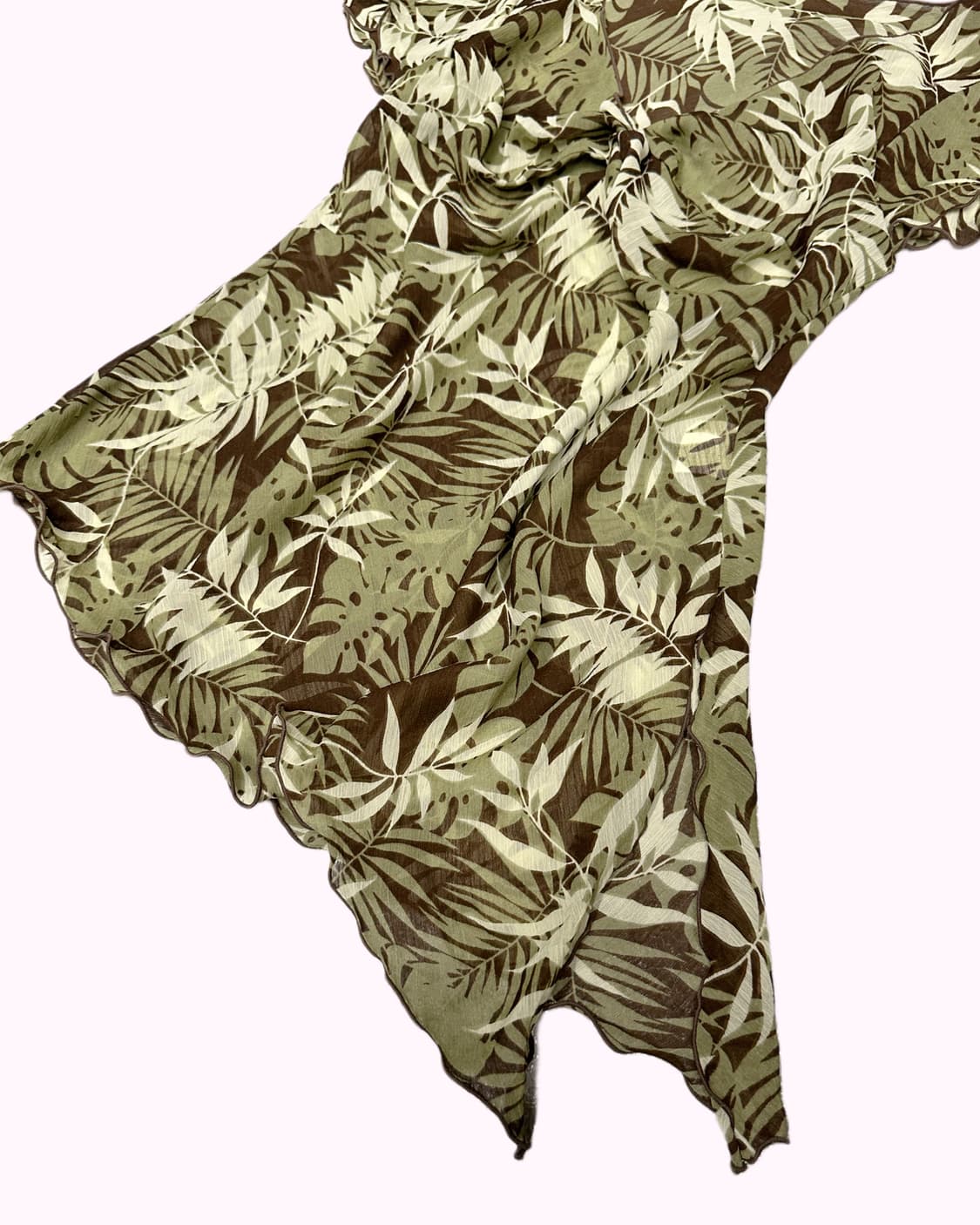 green tree pattern blouse 상품이미지3