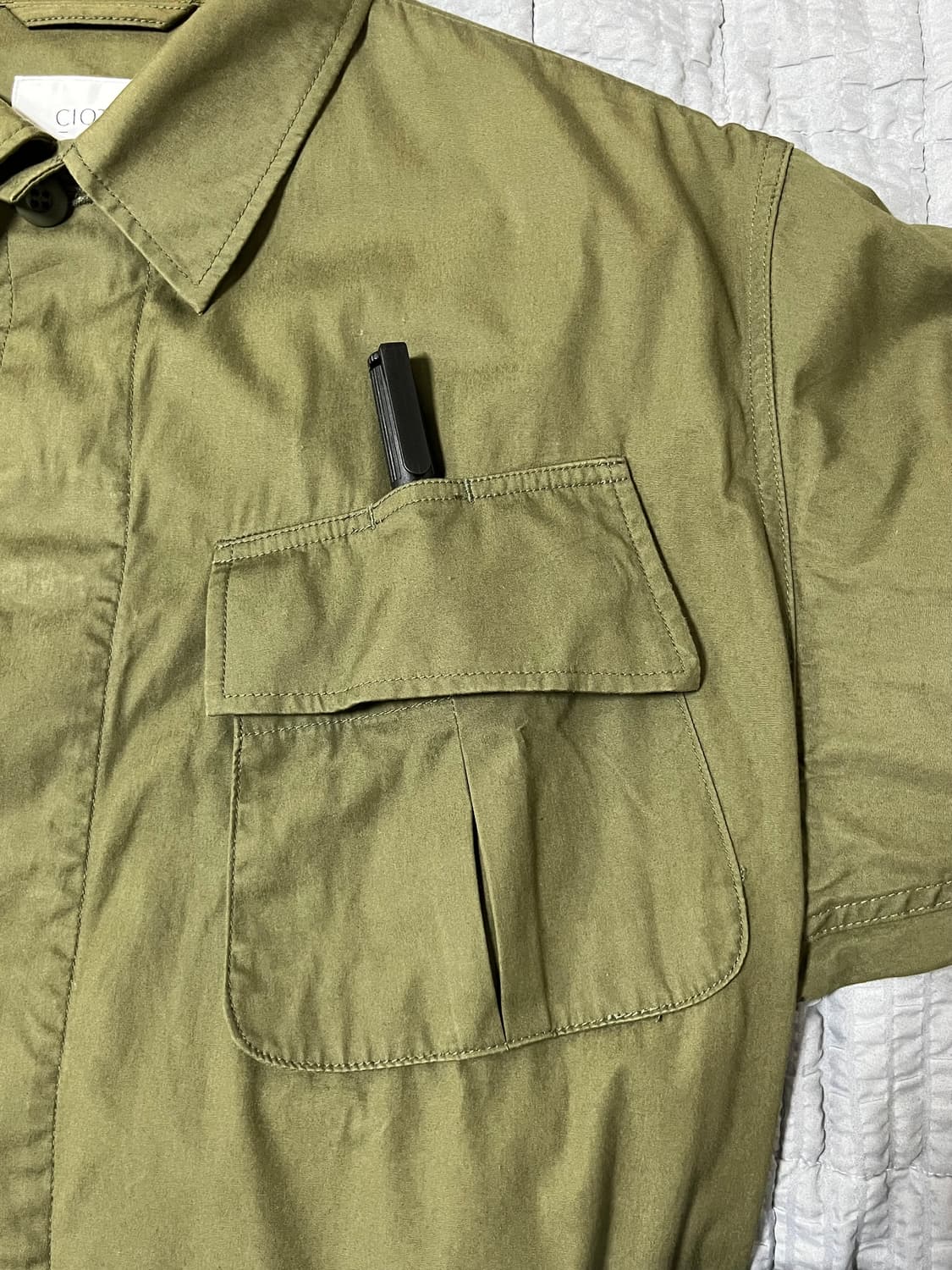 CIOTA 시오타 정글 퍼티그 재킷 카키 올리브 (6)size (XL) 상품이미지5