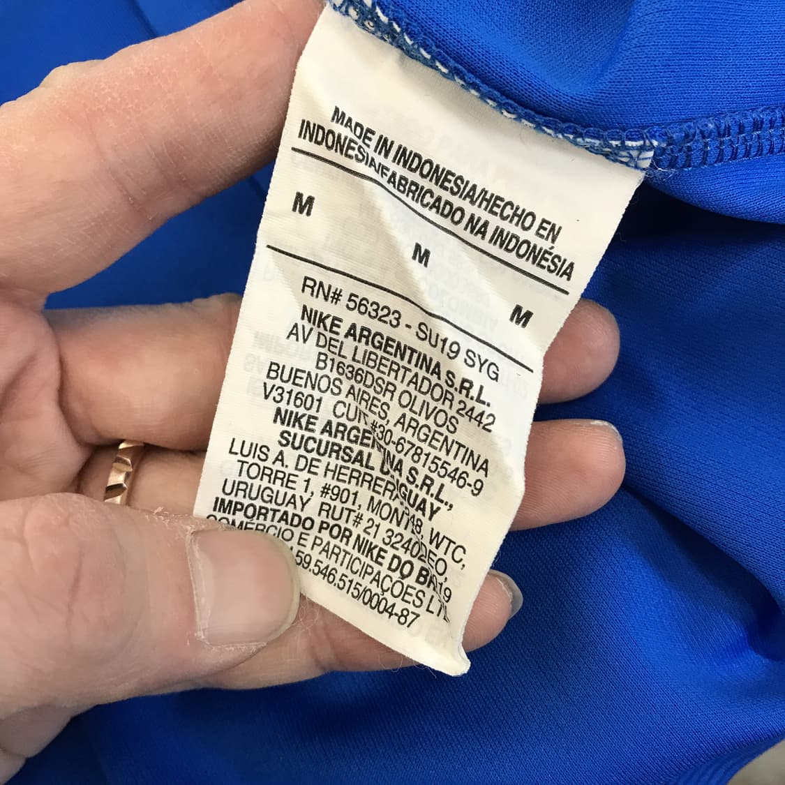 나이키 2018 브라질 국대 노마킹 유니폼 [해외M] 상품이미지6