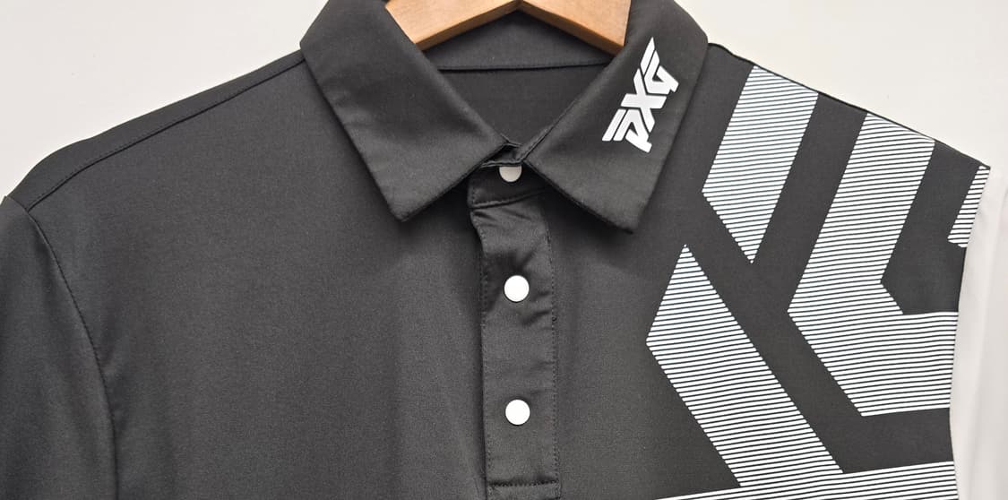 PXG 남성 골프웨어 빅로고 카라반팔티.
싸이즈 95~100 상품이미지3