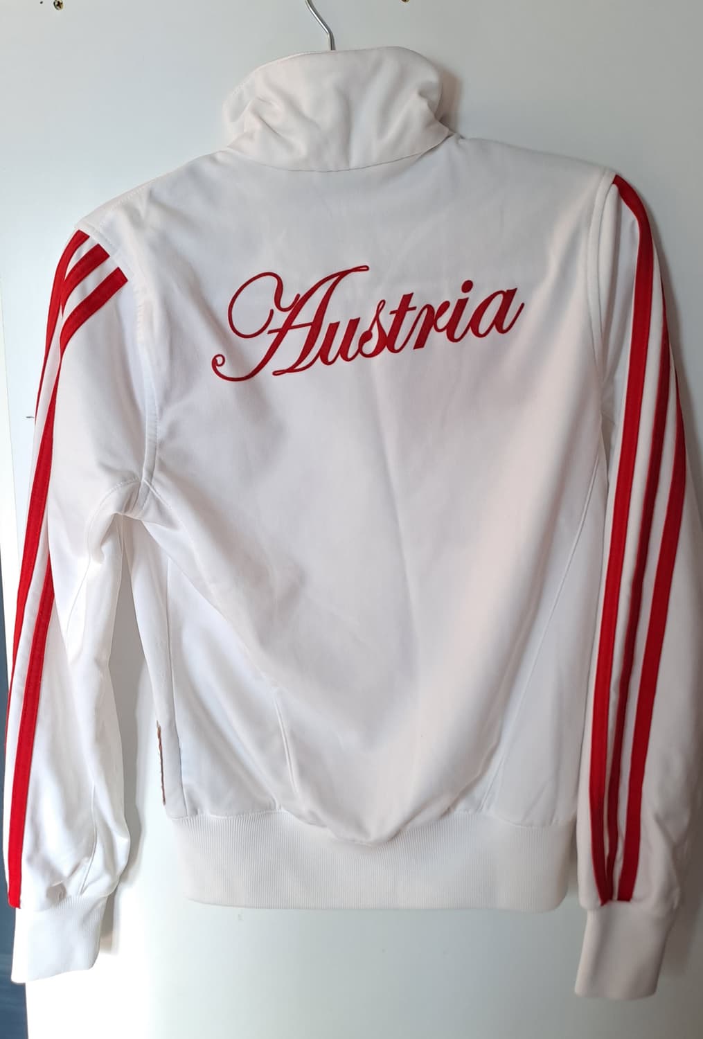 아디다스 오스트레일리아 호주 트랙탑 흰빨 져지 상품이미지2