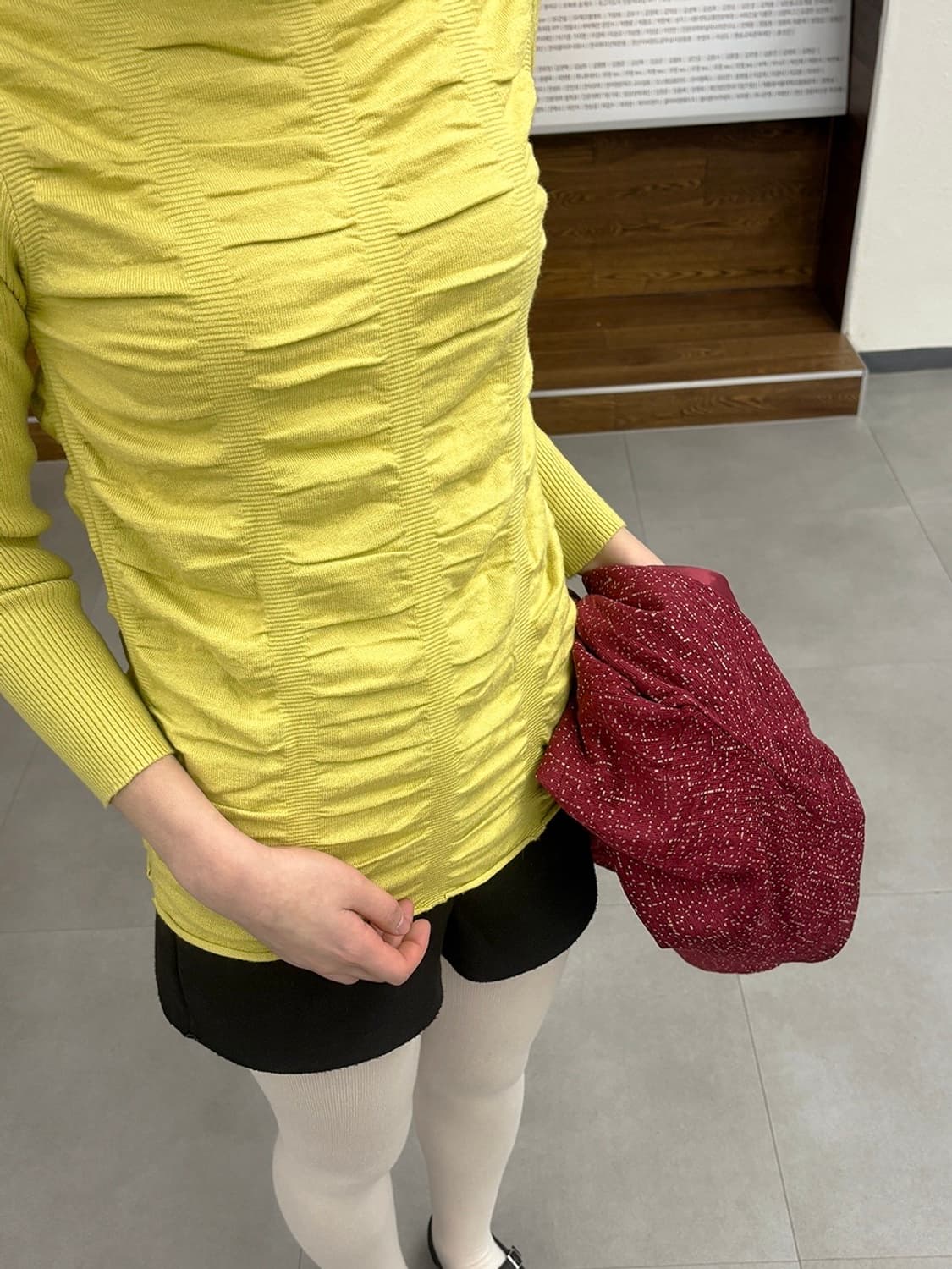 Lemon Shirring Top 레몬 셔링 탑 상품이미지1