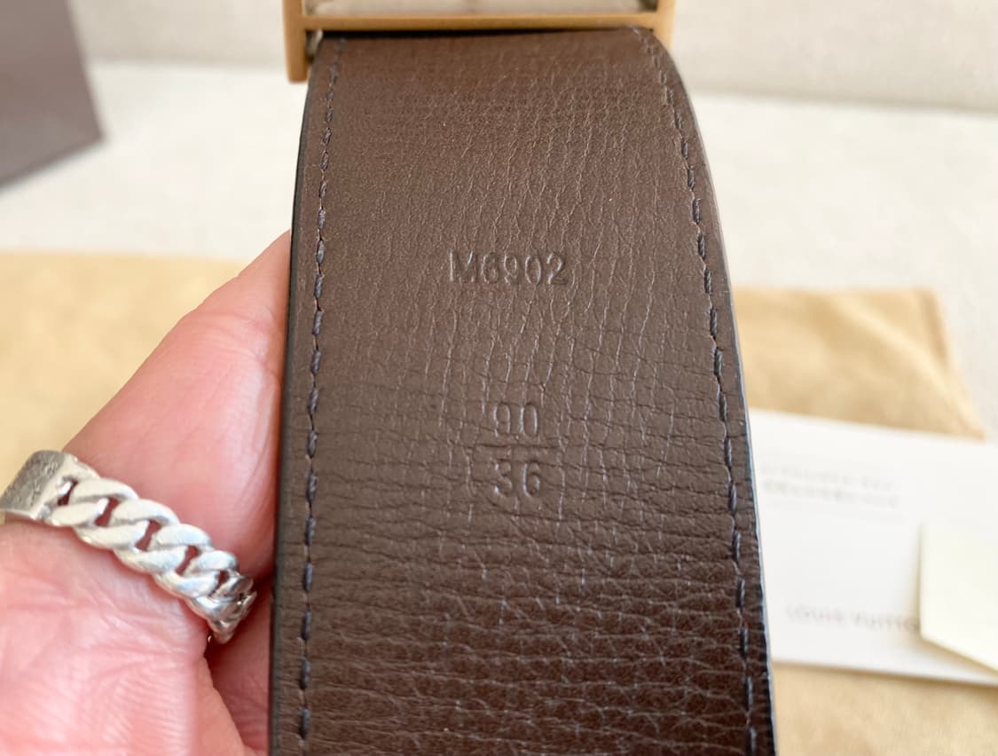 루이비통 유타 벨트 90 사이즈 정품 상품이미지5