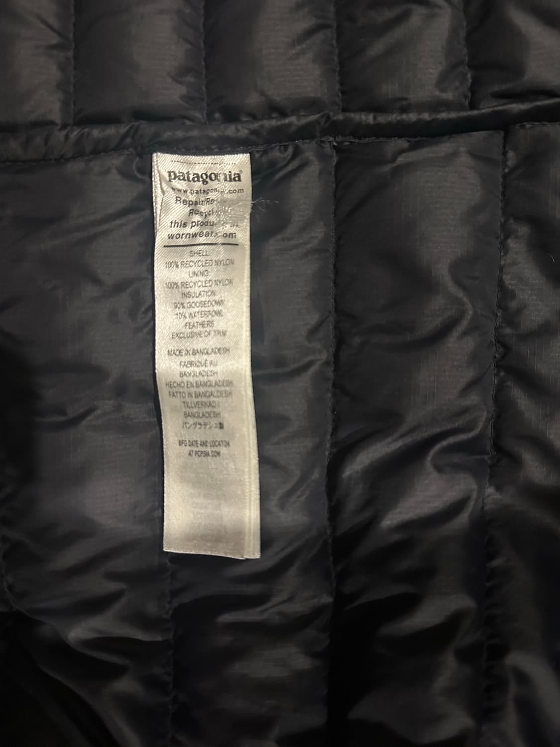 파타고니아 다운 스웨터 블랙 L 상품이미지3