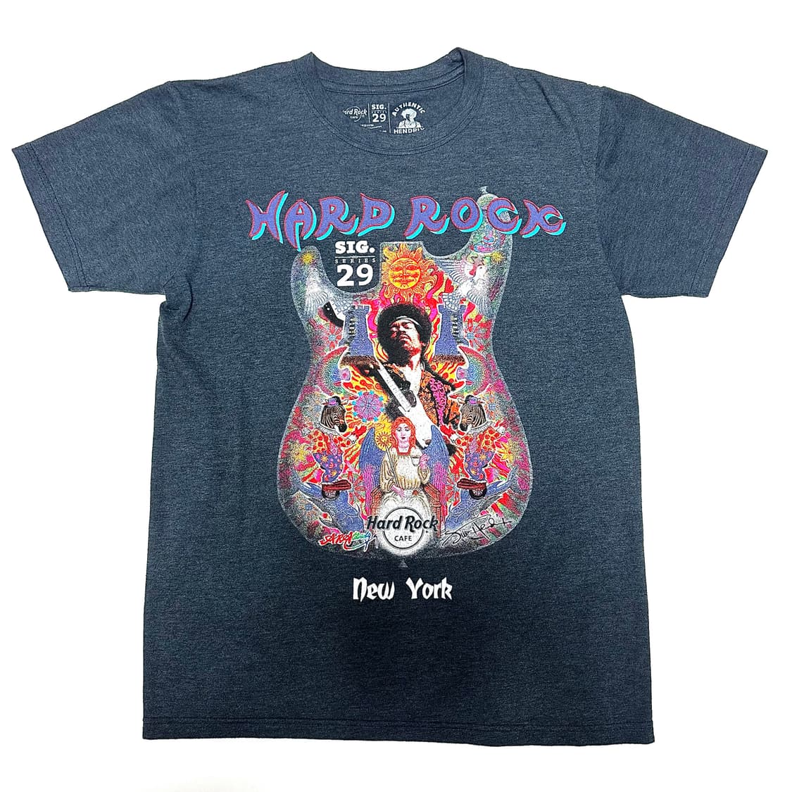 Hard Rock Cafe × Jimi Hendrix 한정판 티셔츠 상품이미지1