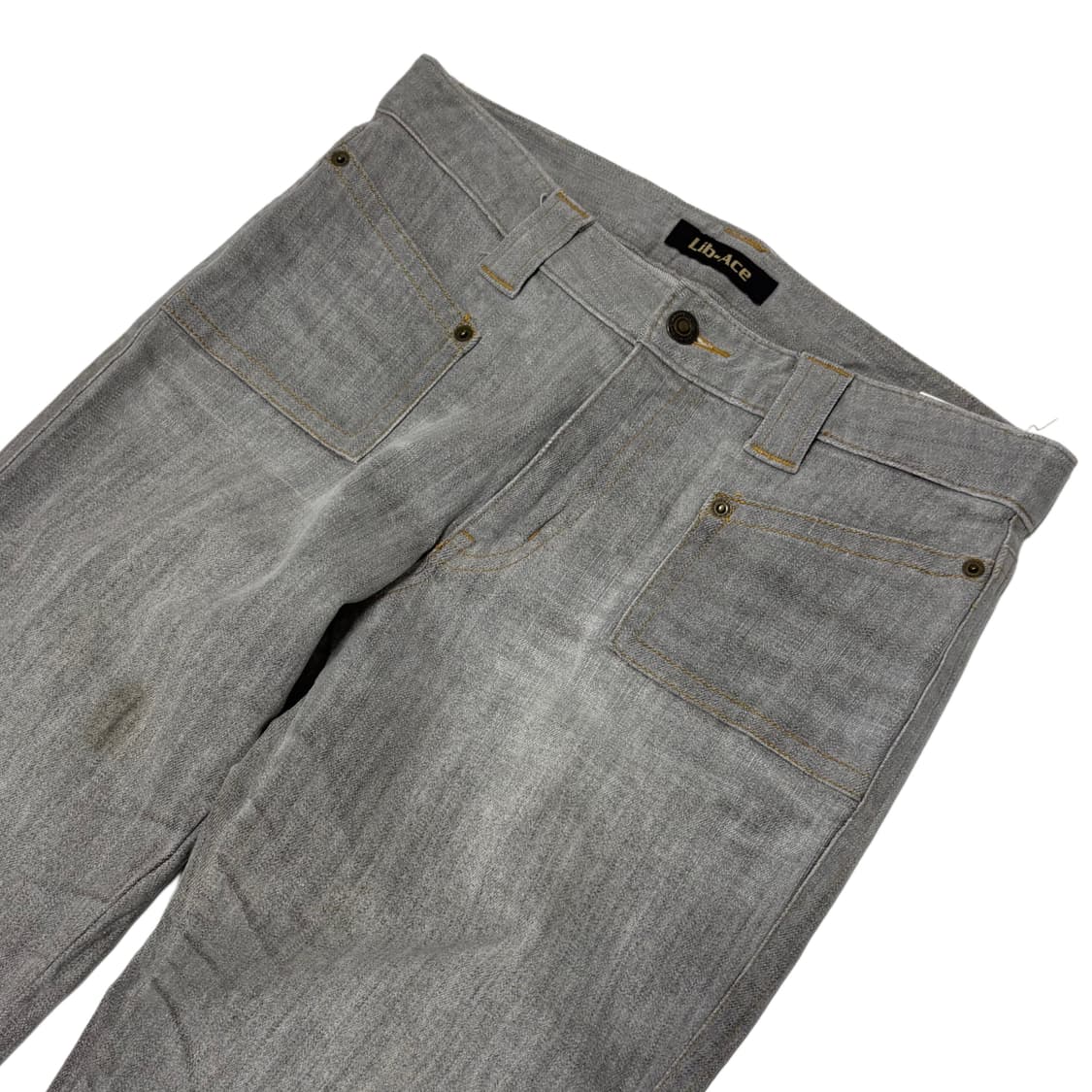 gray boot cut jeans 상품이미지3