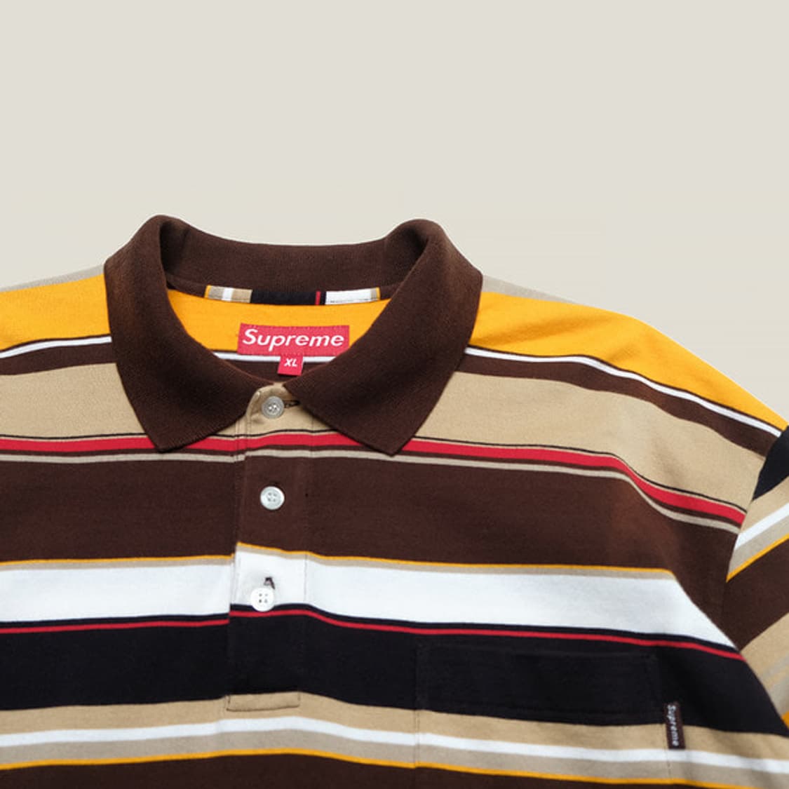 stripe collar T 상품이미지5