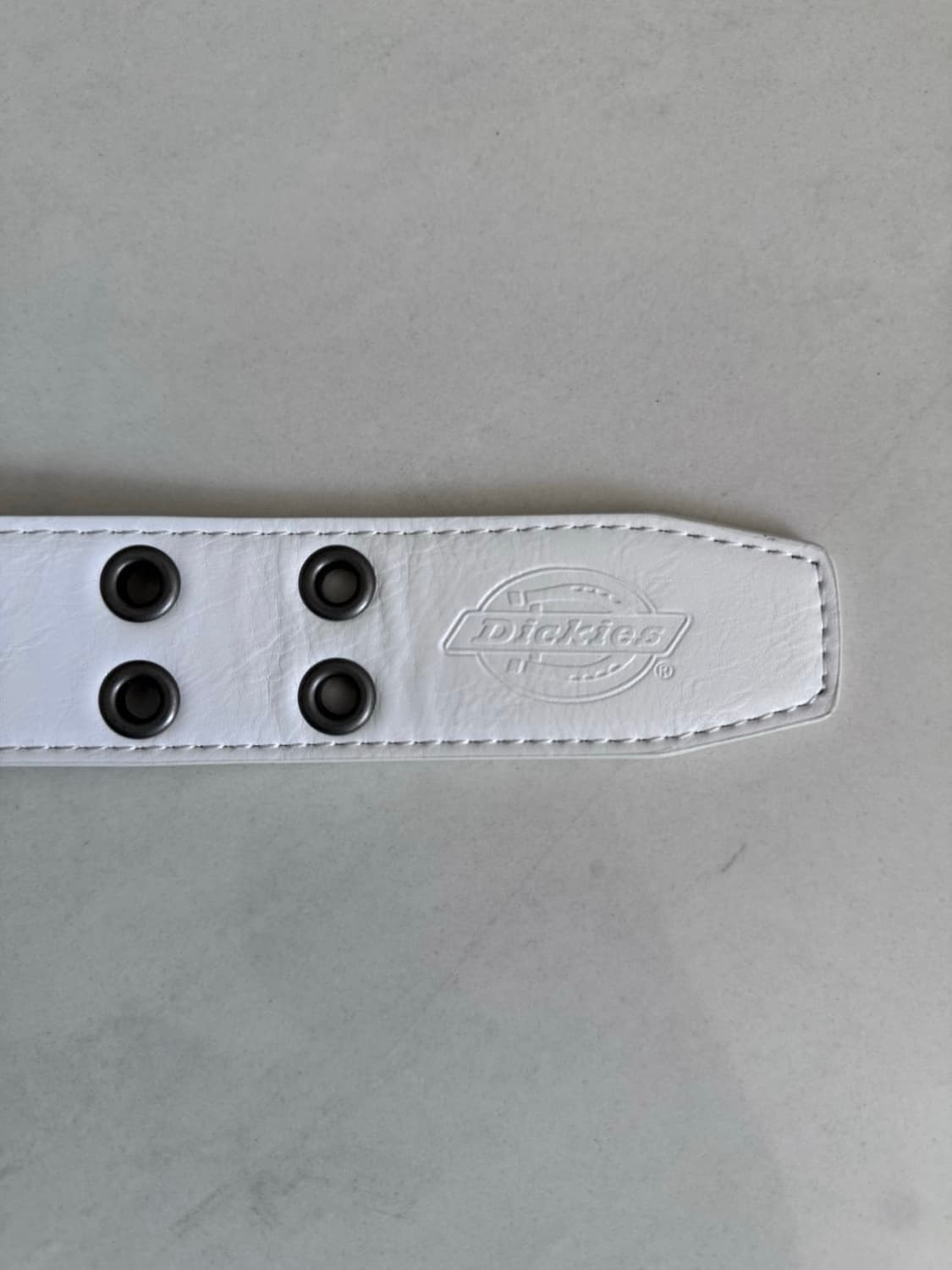 [새상품] 디키즈(Dickies) 로고 더블아일렛 GI 웨빙 벨트 블랙 상품이미지4