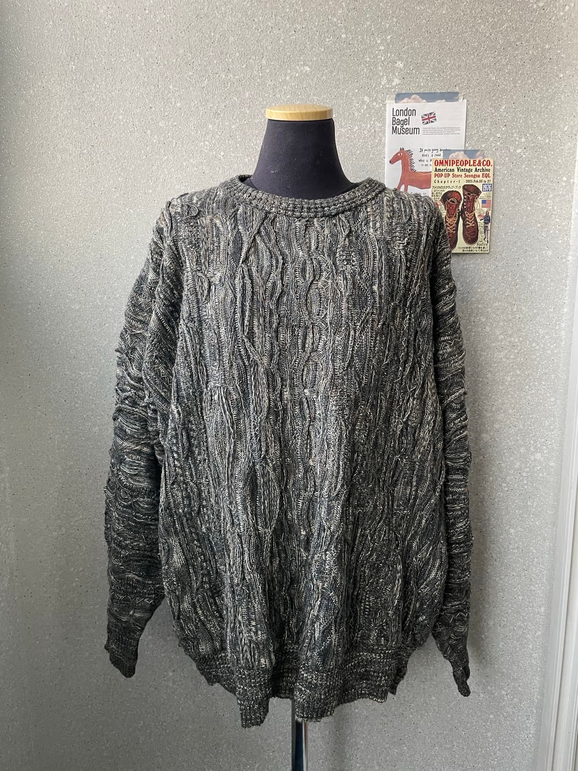 빈티지 케이블니트 상품이미지2