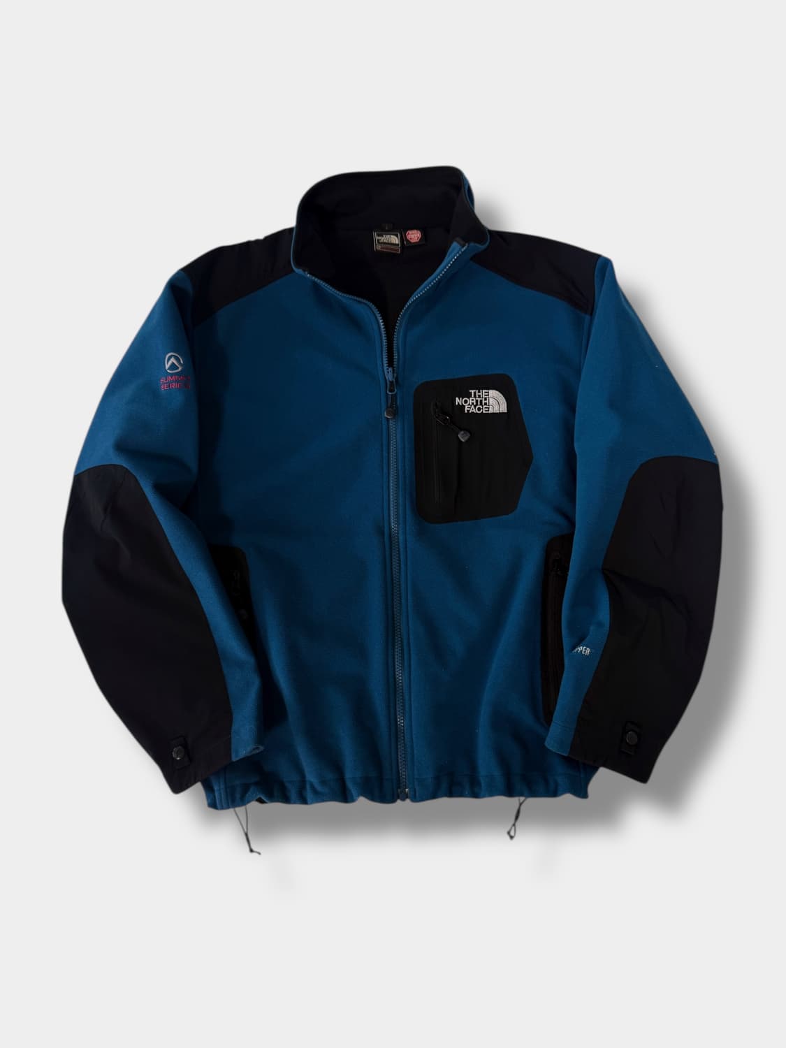 노스페이스 루즈핏 써밋시리즈 나일론 블럭 테크 플리스 자켓 상품이미지1