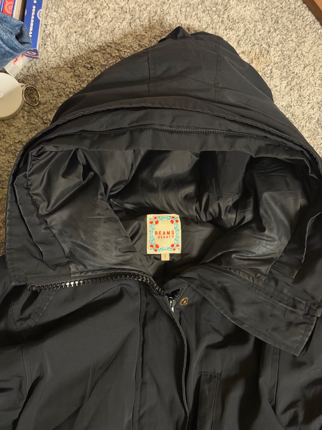 Beams Heart 빔즈하트 덕 다운 패딩 상품이미지2
