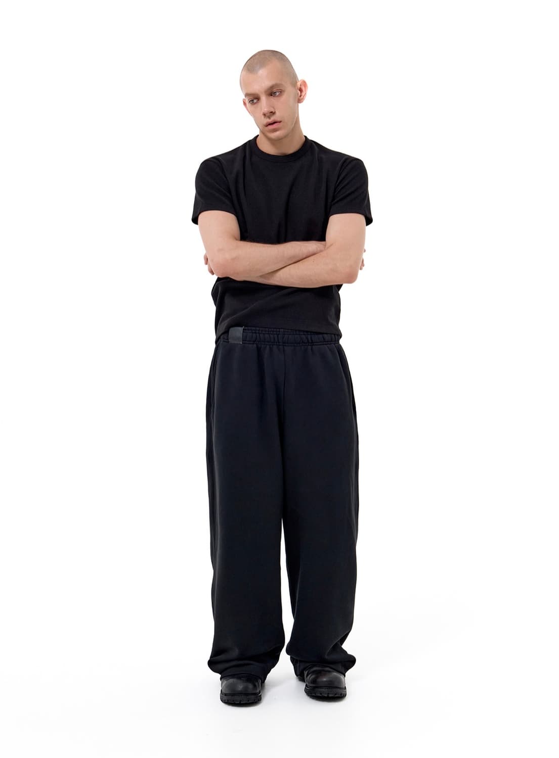 [L] DBSR BORDER LINE WIDE 스웻팬츠 상품이미지1