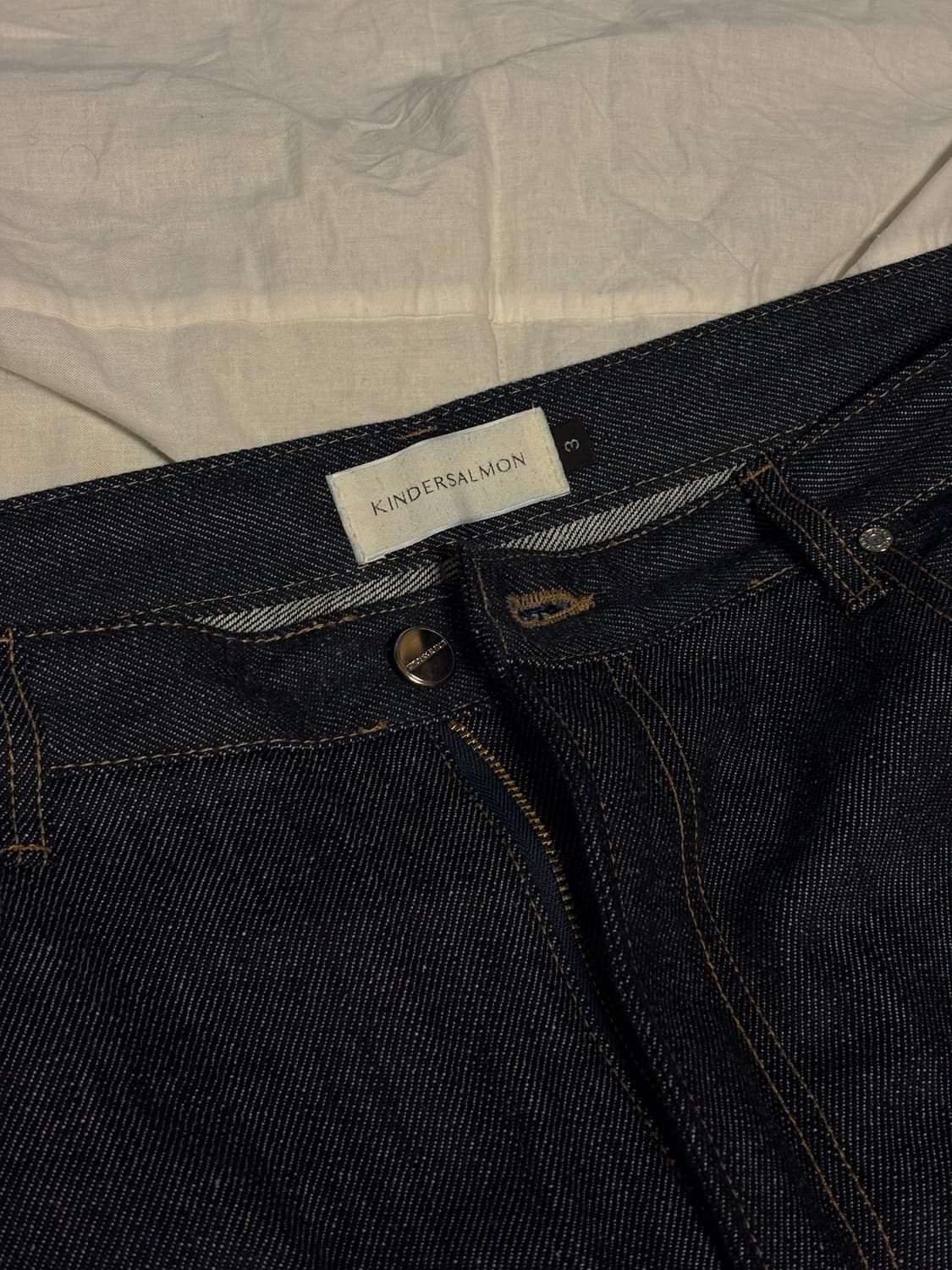 [34-35] 킨더살몬 남성 인디고 데님 상품이미지4