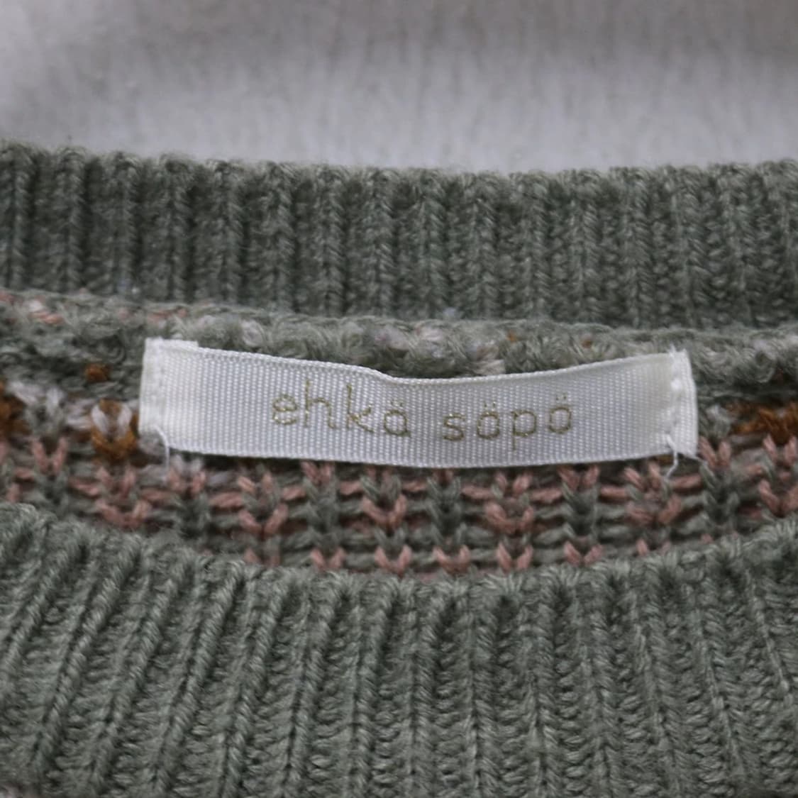 EHKA SOPO  눈꽃 패턴 니트 62142 상품이미지6