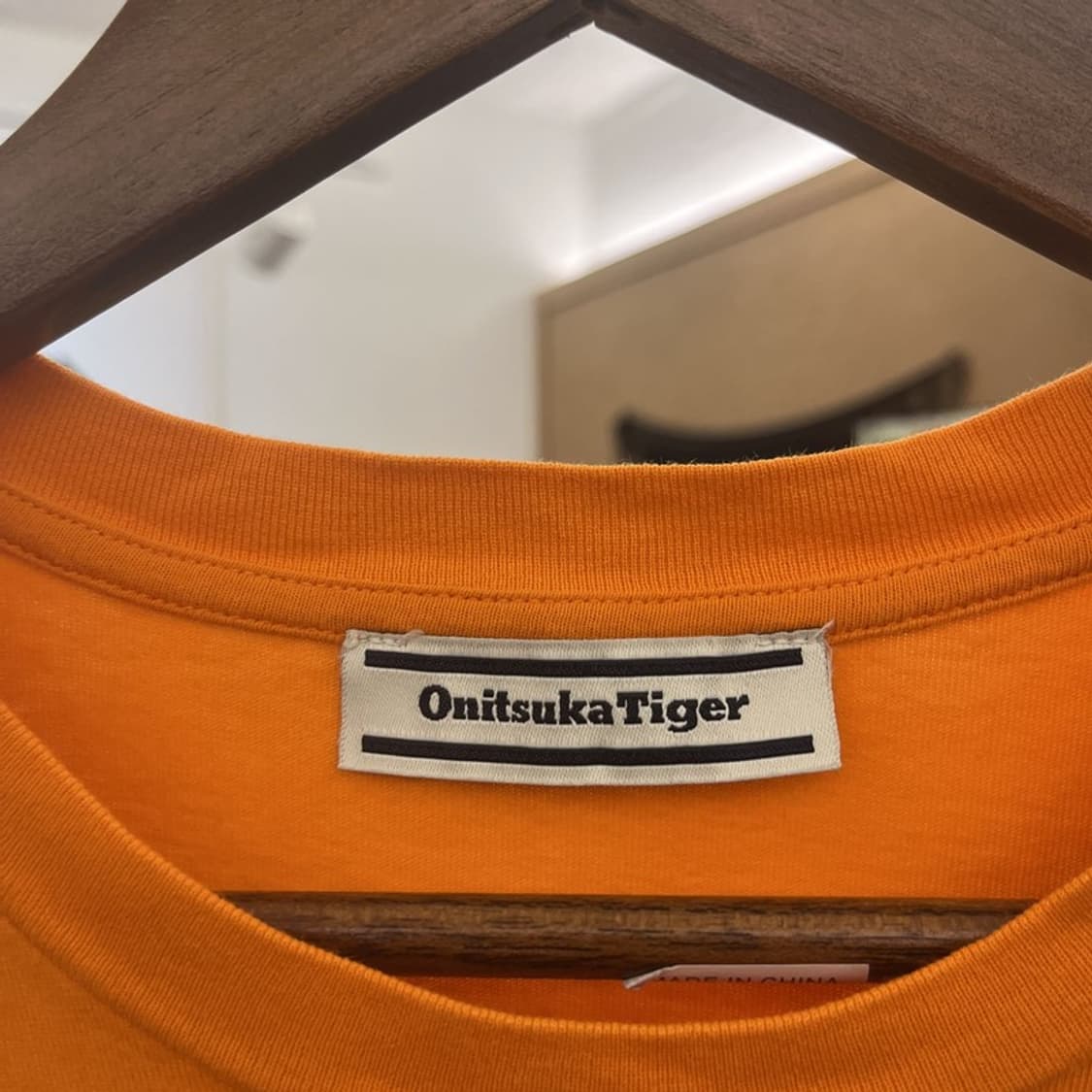 오니츠카 타이거 올드스쿨 스트릿 펑크 오렌지 반팔티 95 C10781 상품이미지5