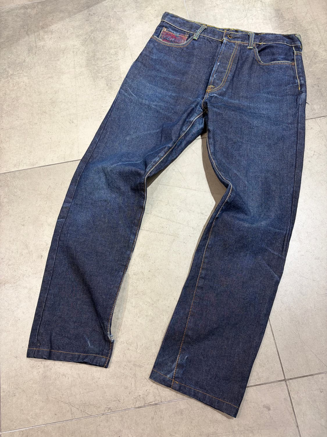 RMC 레드 몽키 컴퍼니 자수 데님팬츠 상품이미지5