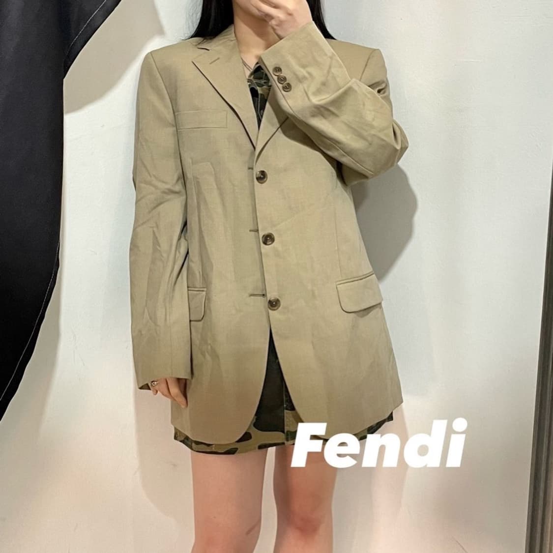 펜디 미니멀 블레이저 상품이미지1