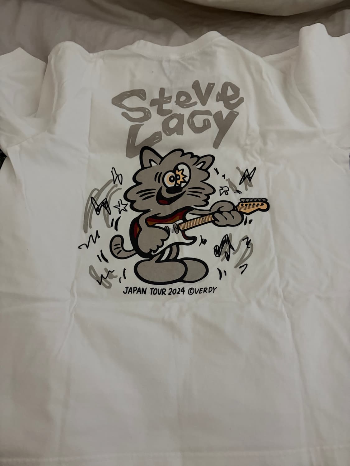 [L]베르디 x steve lacy 2024 일본투어 티셔츠 상품이미지1