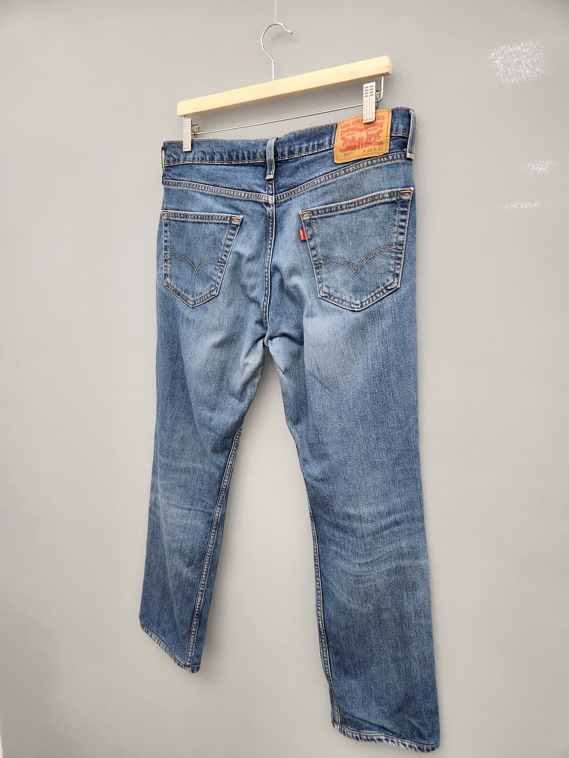리바이스 511 LEVI'S 청바지 중청 W33/L32 상품이미지5