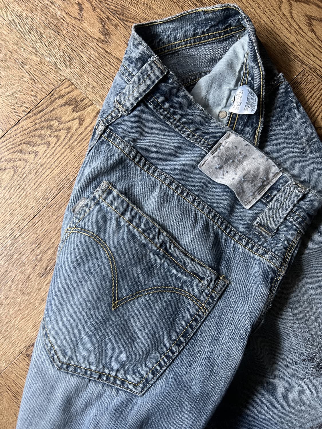 [34]00's 리바이스 실버탭 빈티지 리페어드 와이드 데님 팬츠 상품이미지5