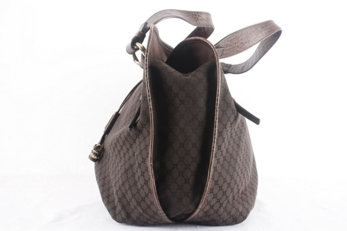 CELINE 다크브라운 패브릭 숄더백 상품이미지4