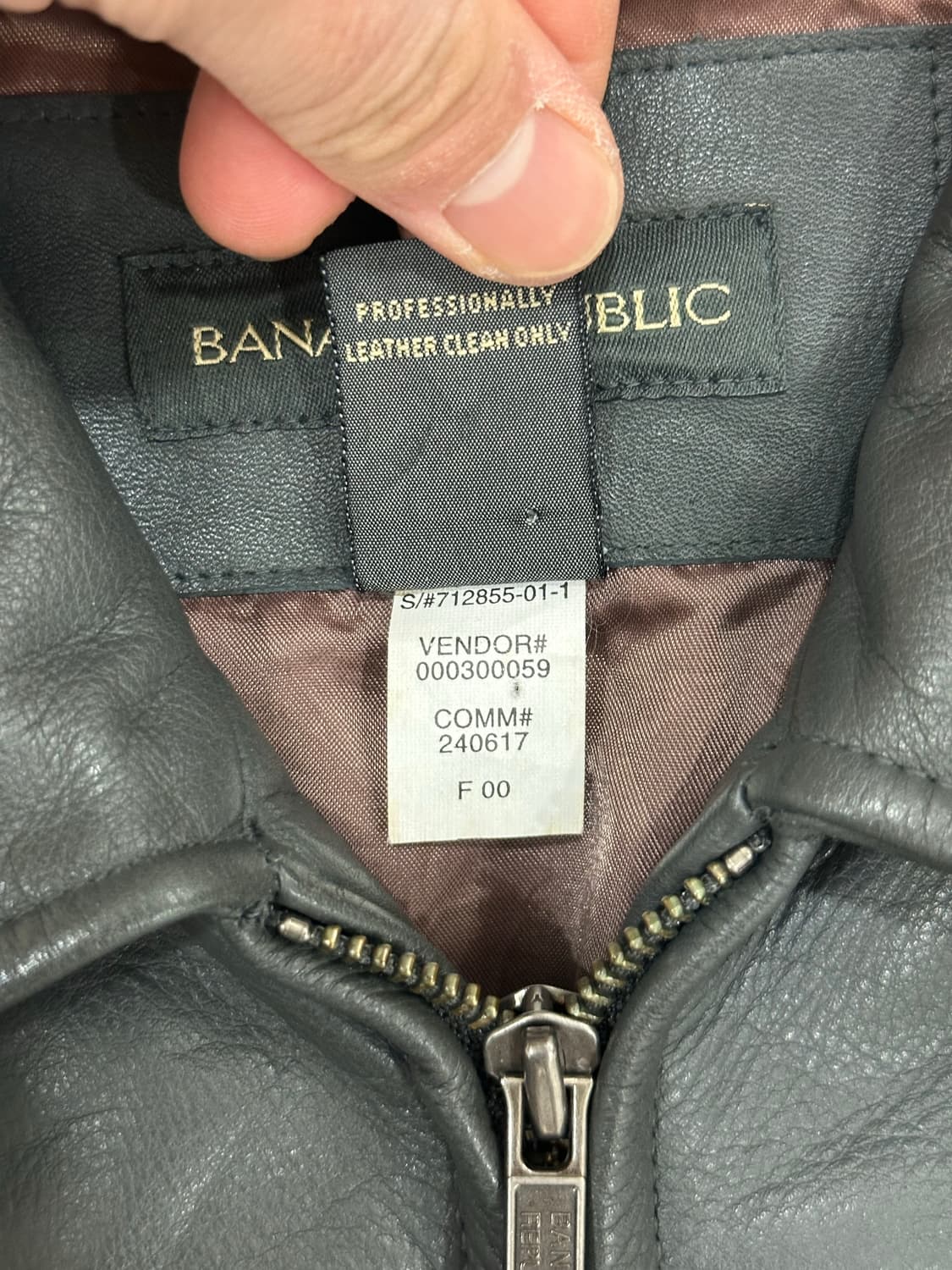 90s 바나나리퍼블릭 banana republic 올드 갭 가죽 자켓 상품이미지4