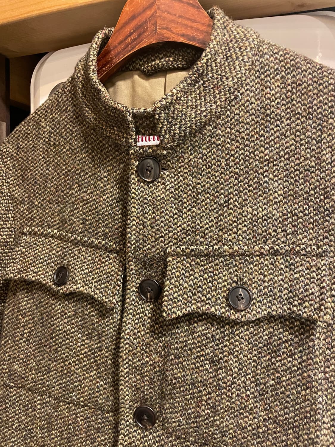 해리스트위드 자켓 상품이미지2