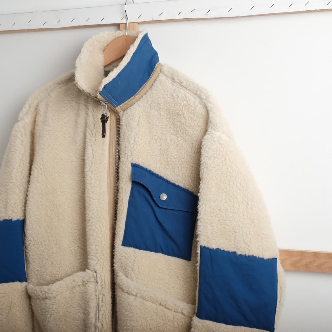 나이젤카본 알파카 플리스 파일 자켓 50(105사이즈 ) 상품이미지4