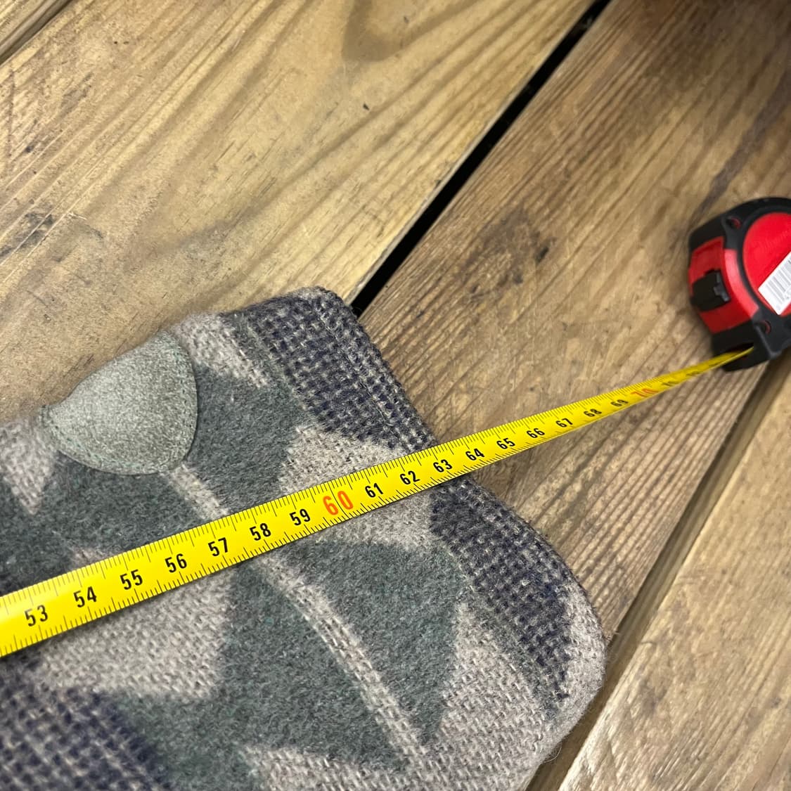 빈티지 커요커 가죽 배색 울 더플자켓  상품이미지9