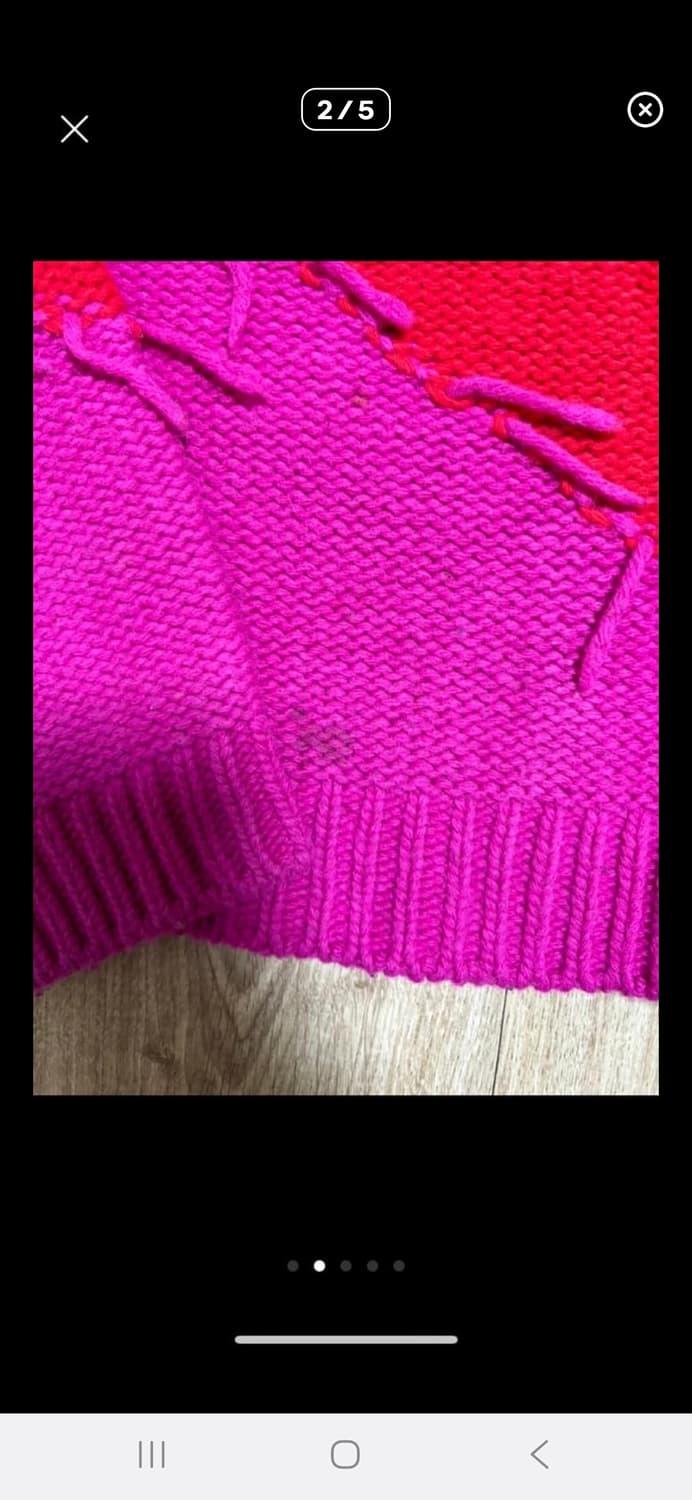 (마지막특가) 앤더슨벨 니트 s 상품이미지5