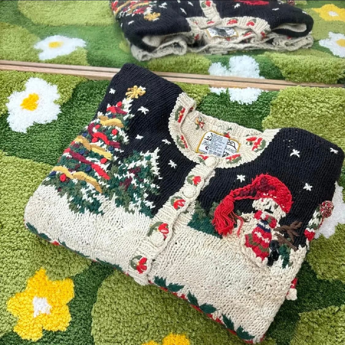 크리스마스 빈티지 가디건 상품이미지2