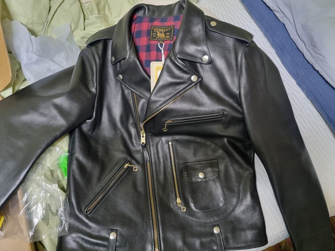 Veluokldly 부코 j24 소가죽 d포켓 더블라이더 자켓 2xl 상품이미지8