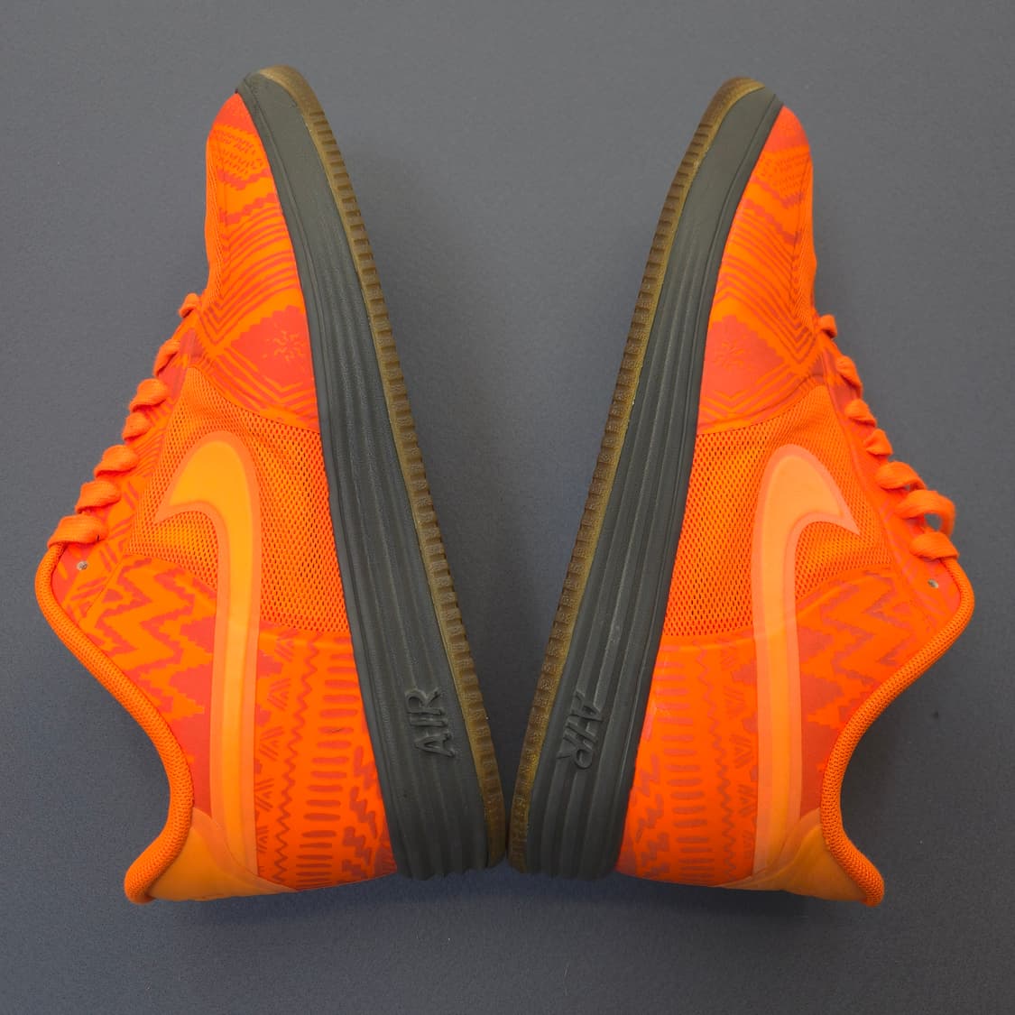 나이키 루나포스1 퓨즈 BHM 오렌지 운동화 상품이미지3