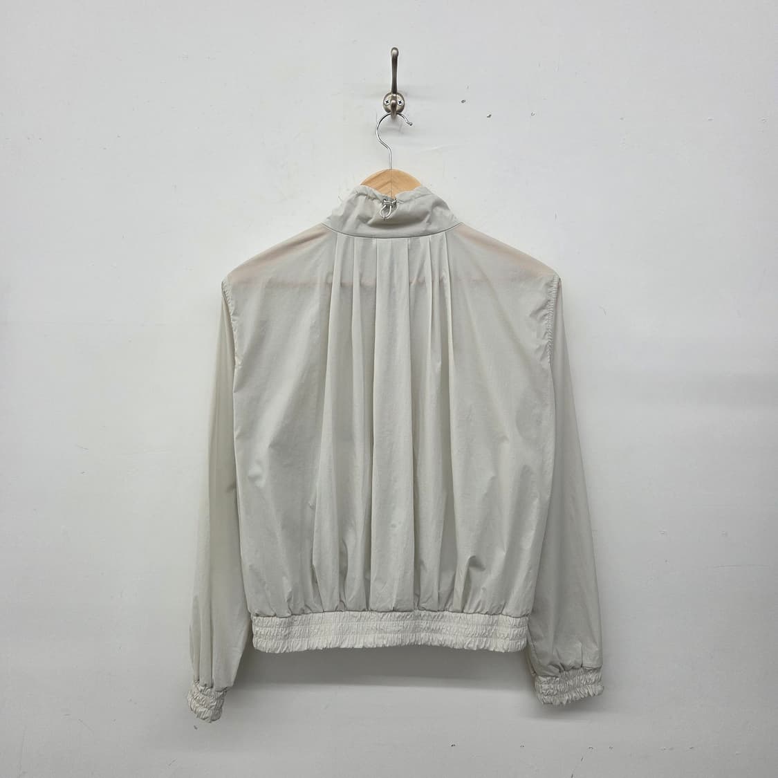 라코스테 아이보리 바람막이 집업 자켓 여s 상품이미지8