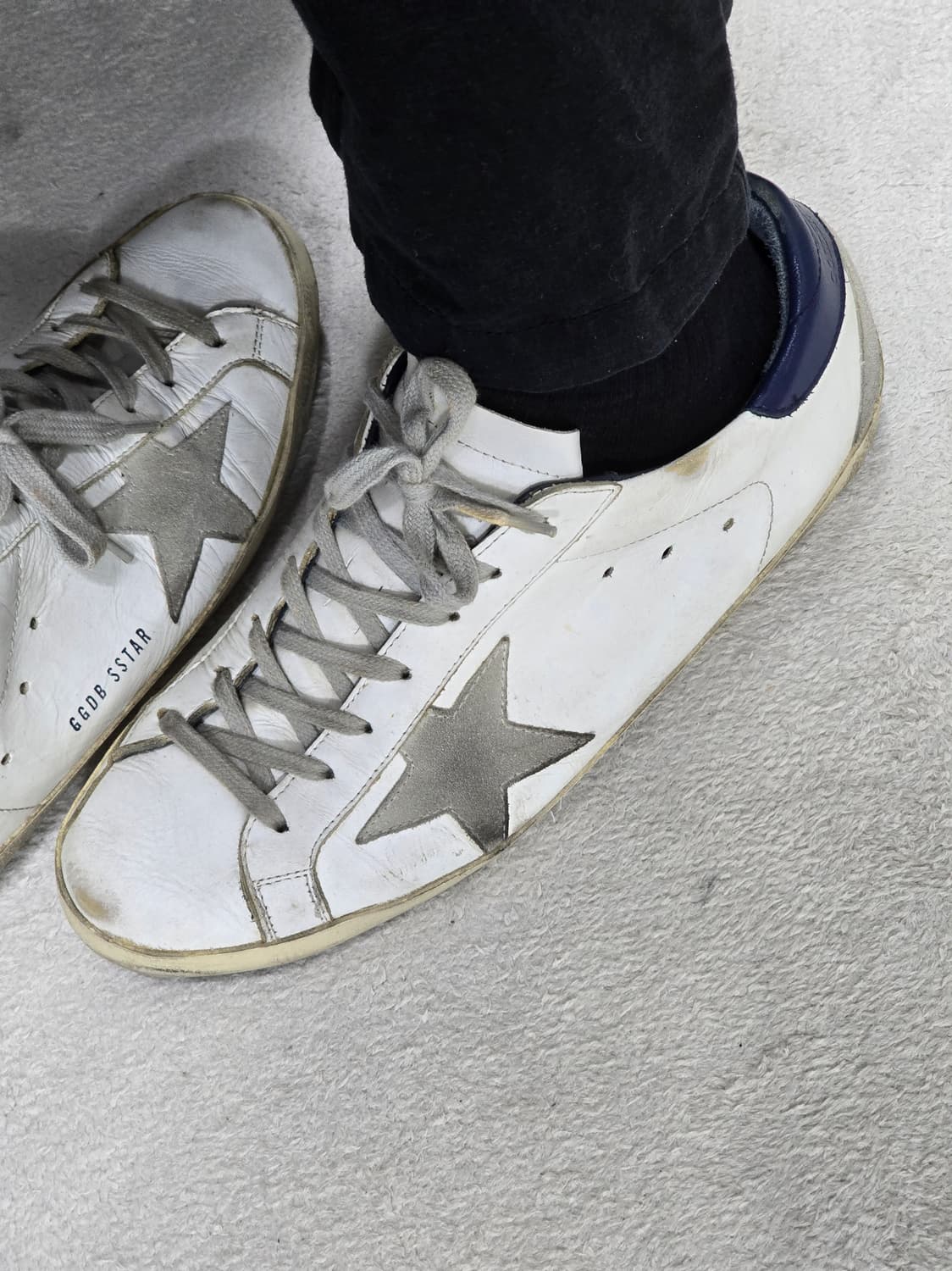 골든구스 화이트 빈티지 스니커즈 42 상품이미지8