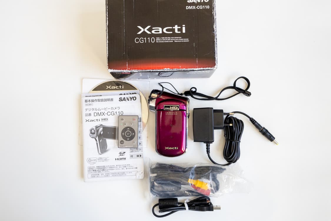 Sanyo Xacti DMX-CG110 / 빈티지 디지털 캠코더  상품이미지9