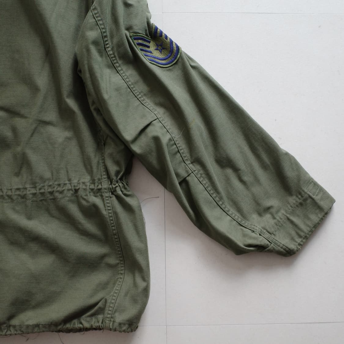 70s USAF 미공군 M-65 필드자켓 오리지널 풀패치 L-R 상품이미지9