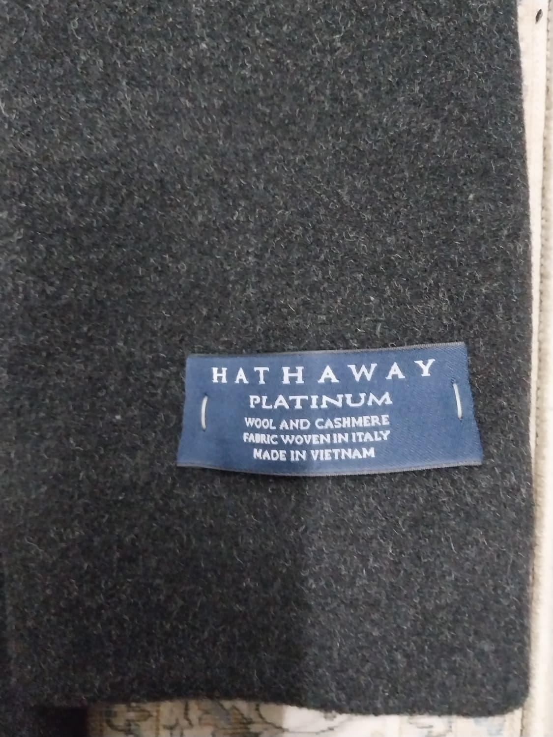 Hathaway 회색 울 캐시미어 코트 95 상품이미지6