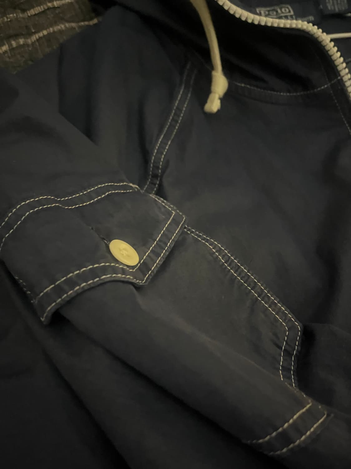 [희귀] 폴로 가먼트 다이 트윌 후드 재킷 M 상품이미지5