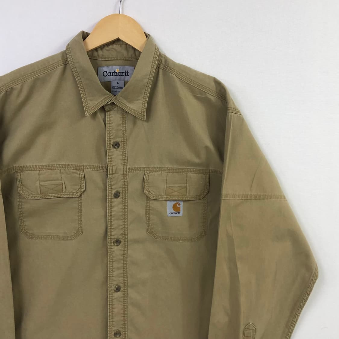 XL 칼하트 워크 셔츠 상품이미지1