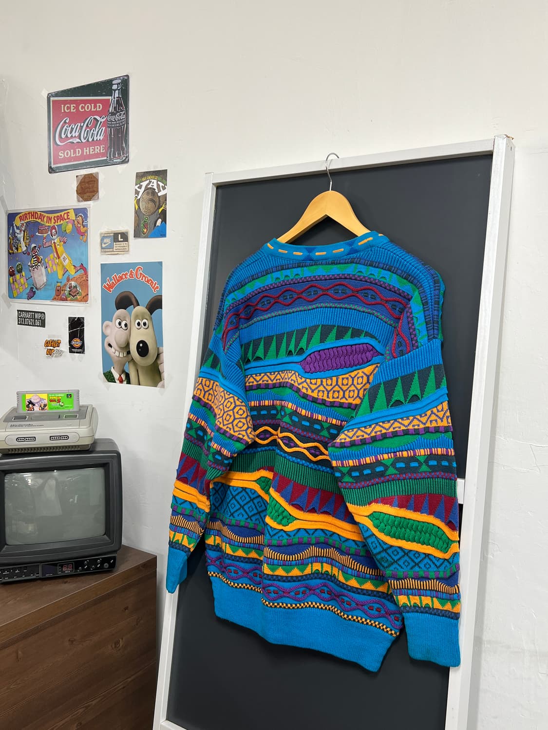 Emaroo Australia Vintage 쿠지스타일 빈티지 꽈배기 니 상품이미지6