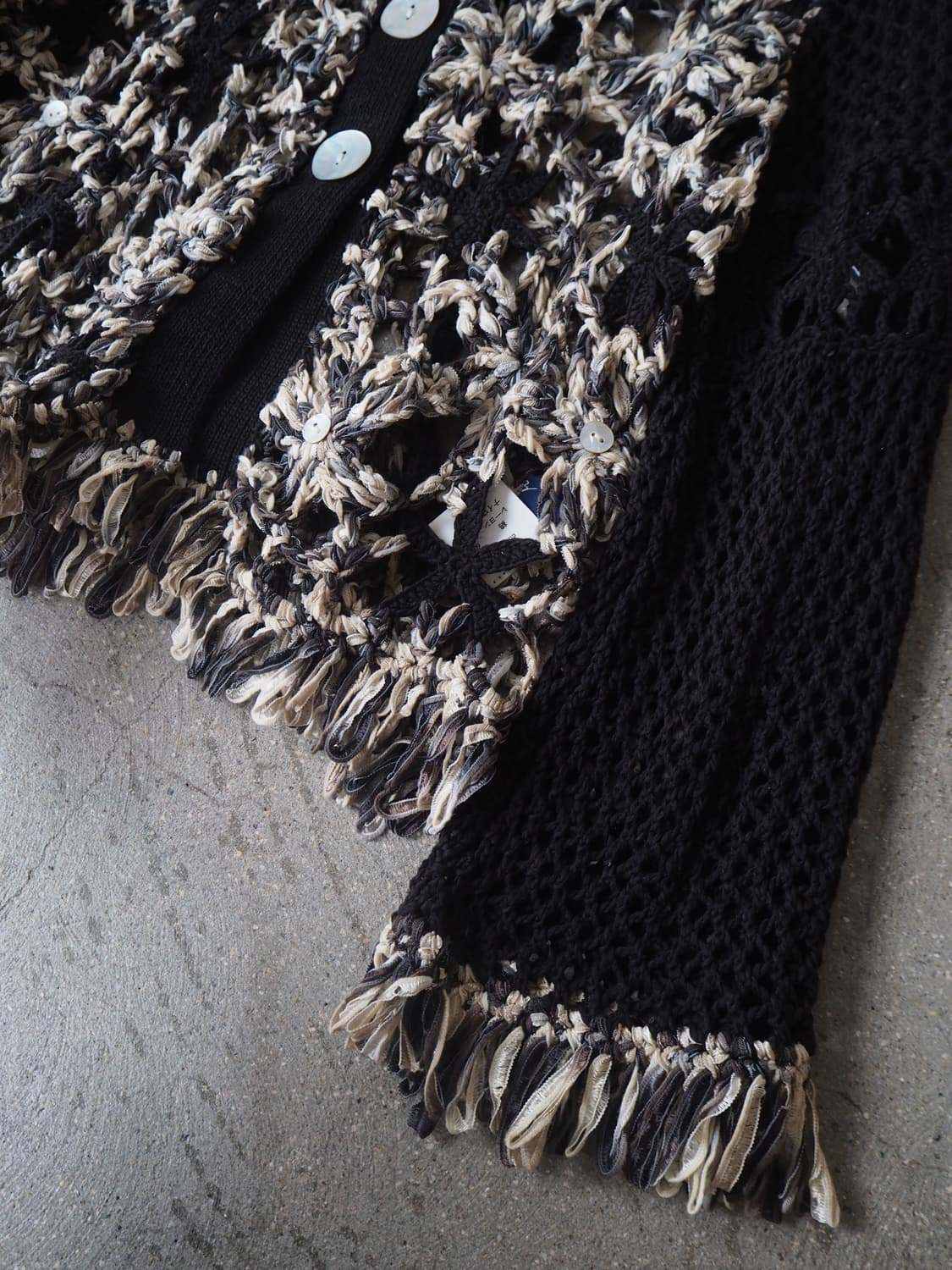 vintage crochet cardigan 상품이미지3