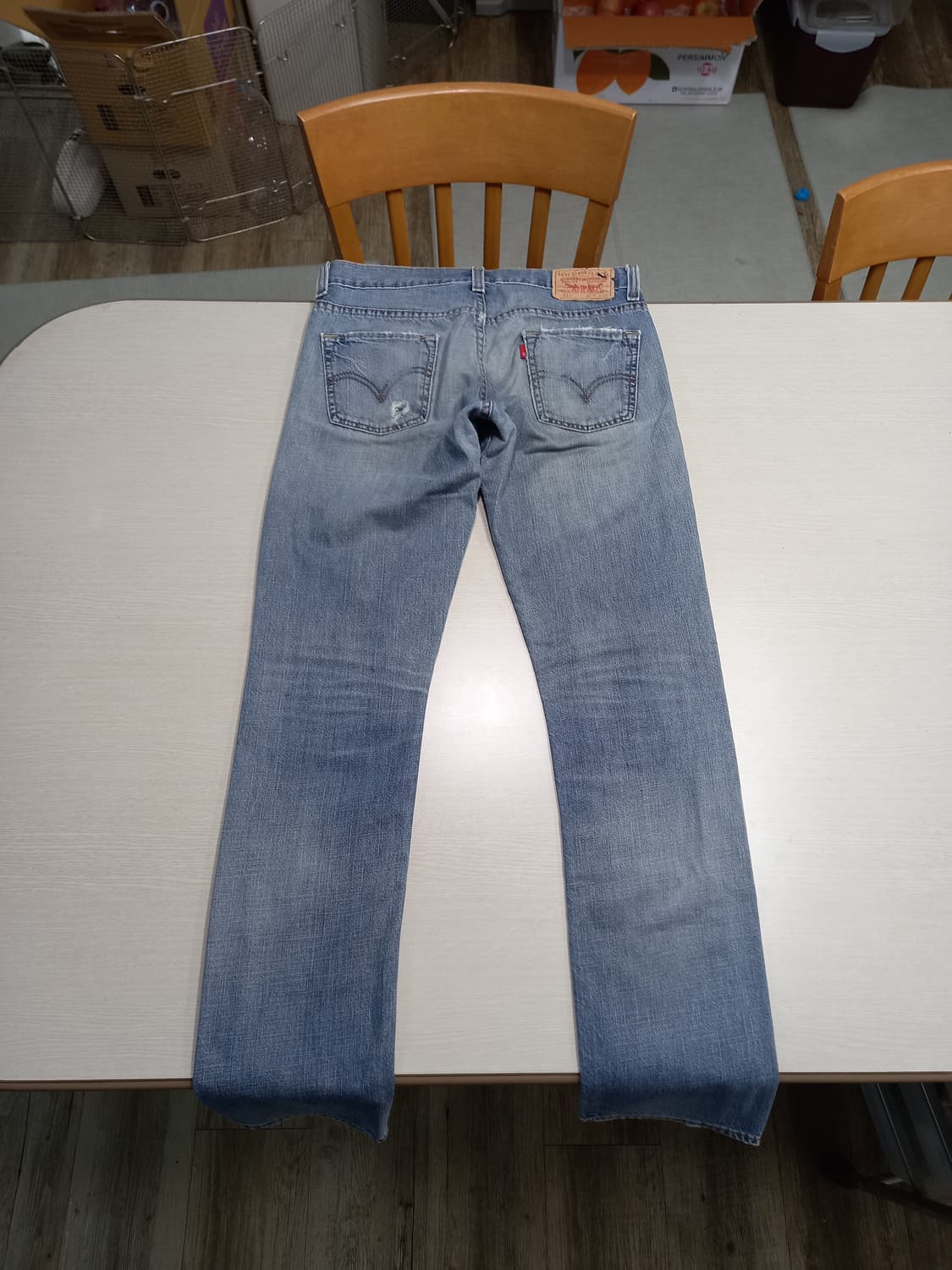 32 07's 리바이스511 Mexico 워싱 슬림일자진 32-266 상품이미지2