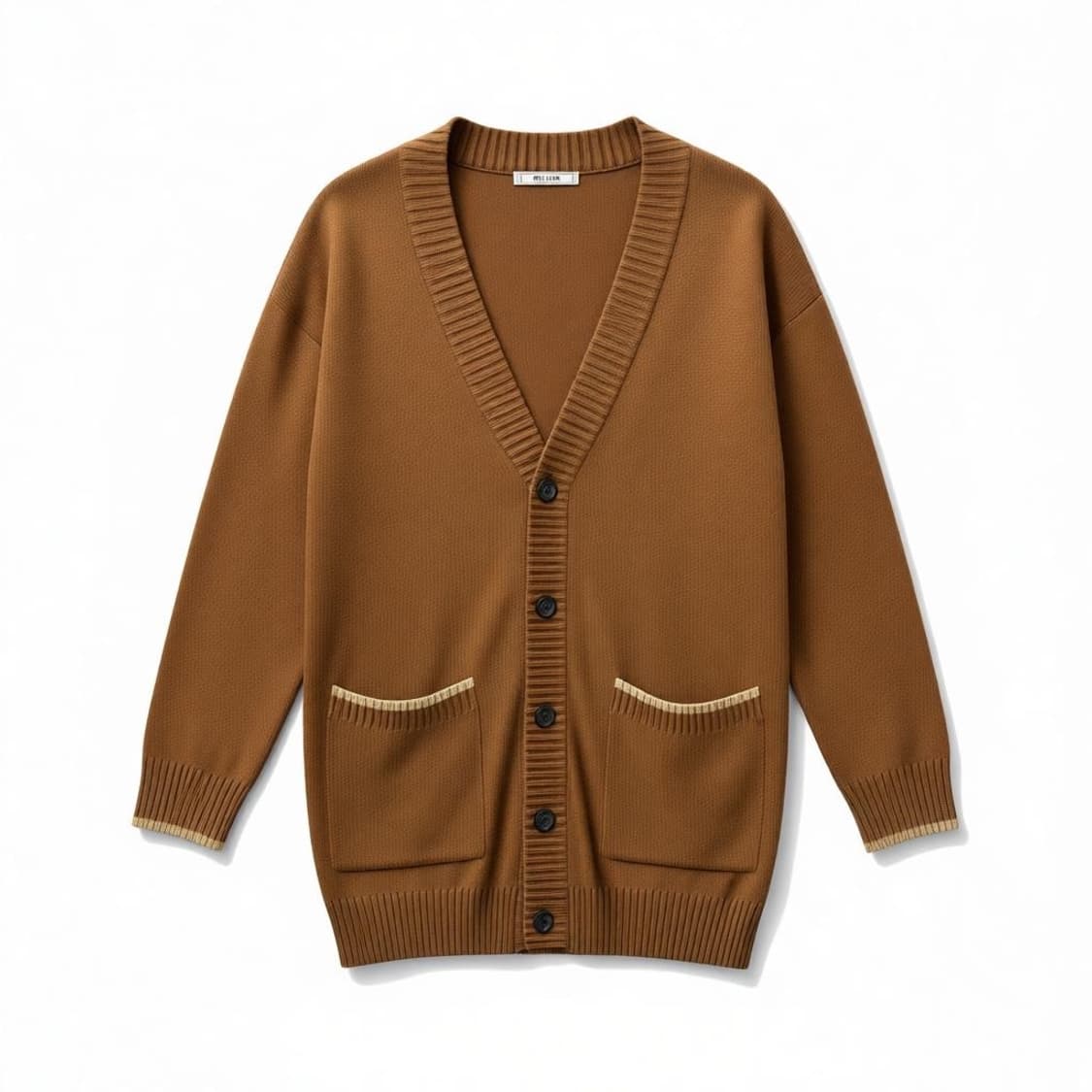 BELIER 벨리에 오버핏 가디건 브라운 M 상품이미지1