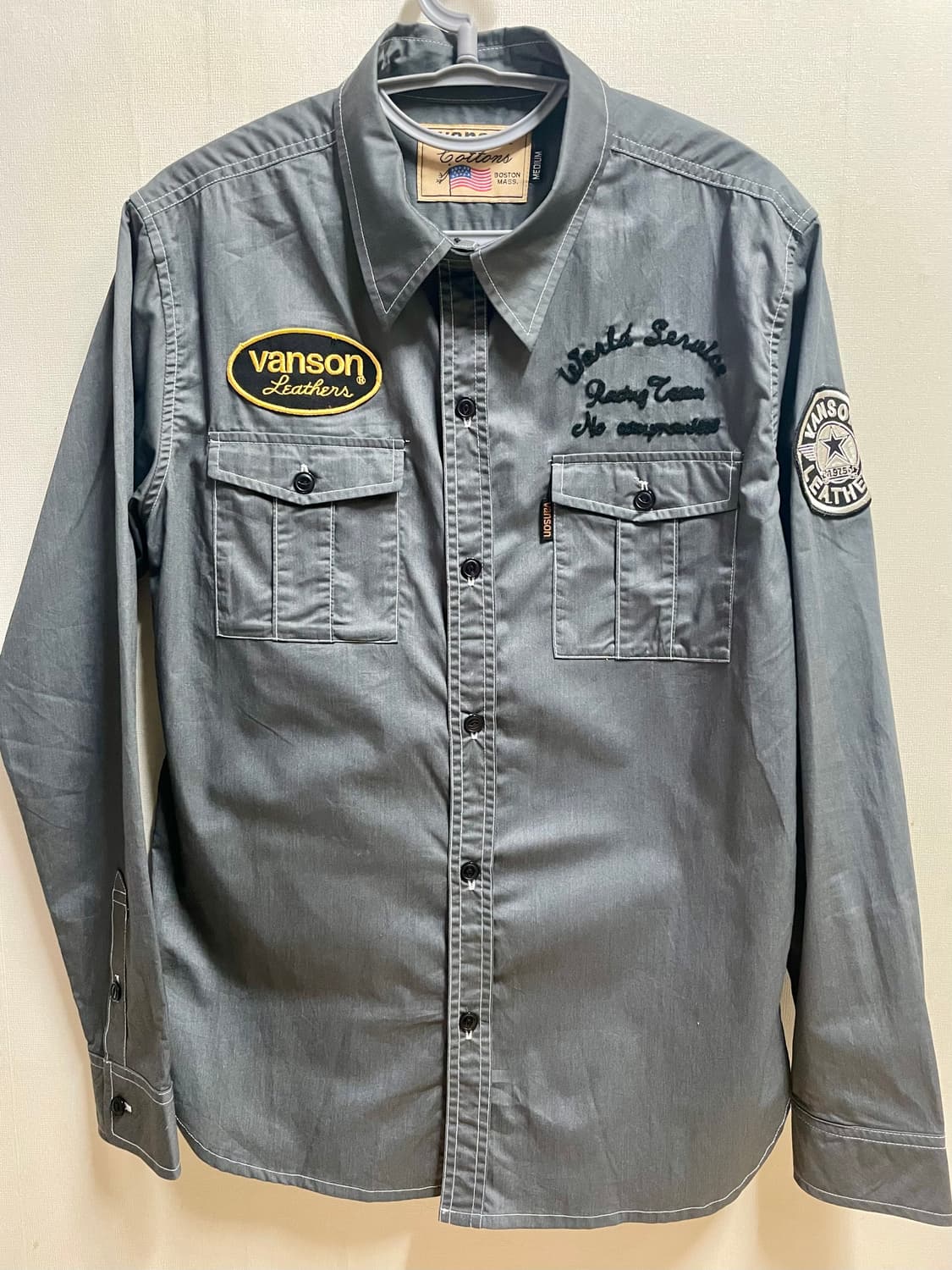 vanson 라이더셔츠 M 상품이미지1