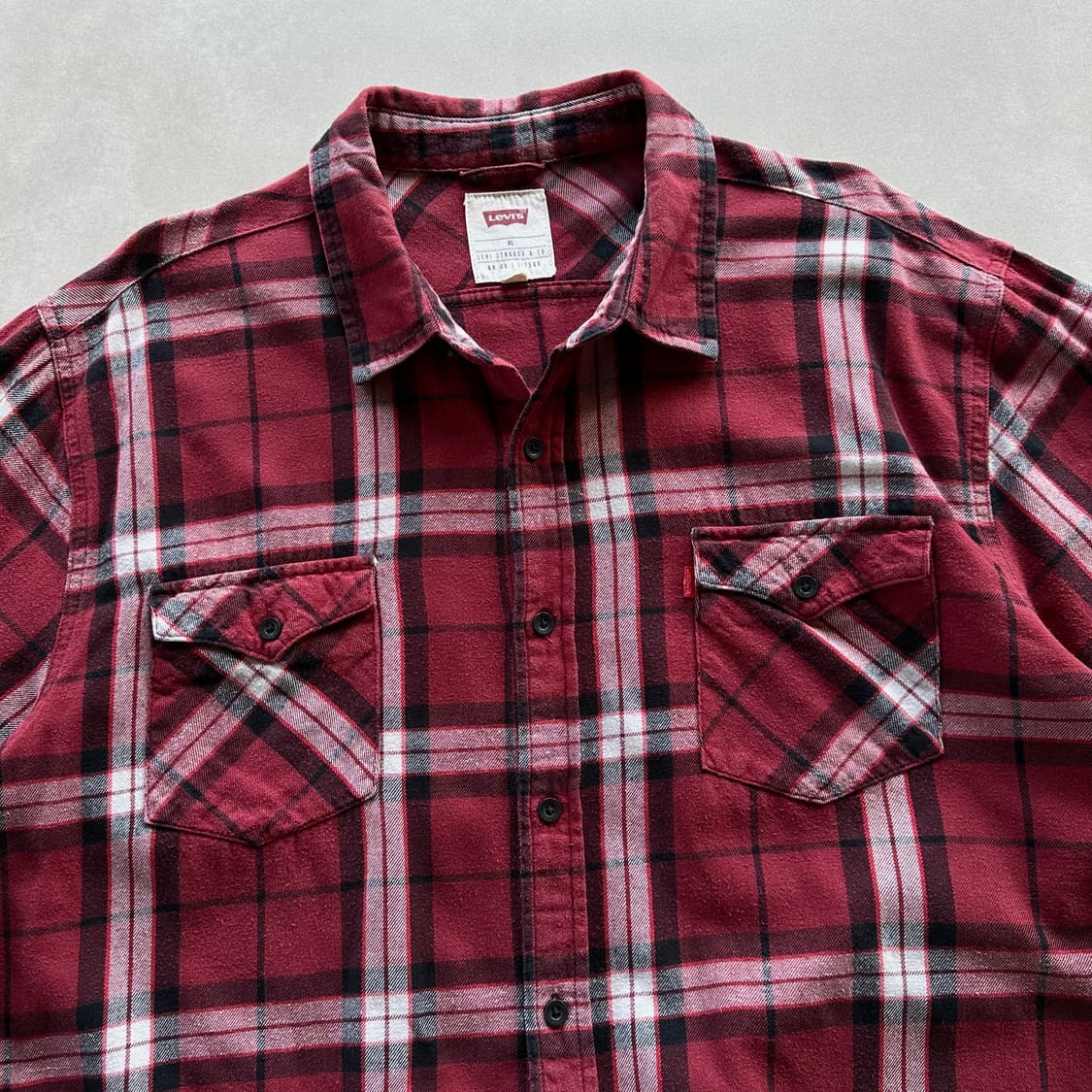 [XL]리바이스 Levi's 플레이드 체크 셔츠 상품이미지3