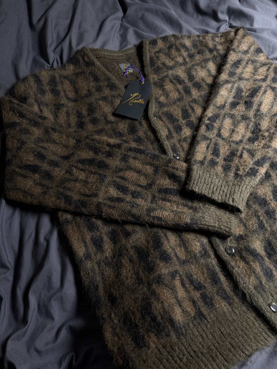니들스 모헤어 가디건 파피용 XL 상품이미지2