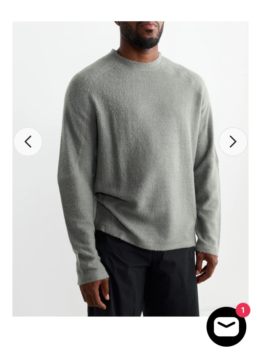 새티스파이 퍼즈메리노 롱슬리브 M satisfy fuzz merino 상품이미지9