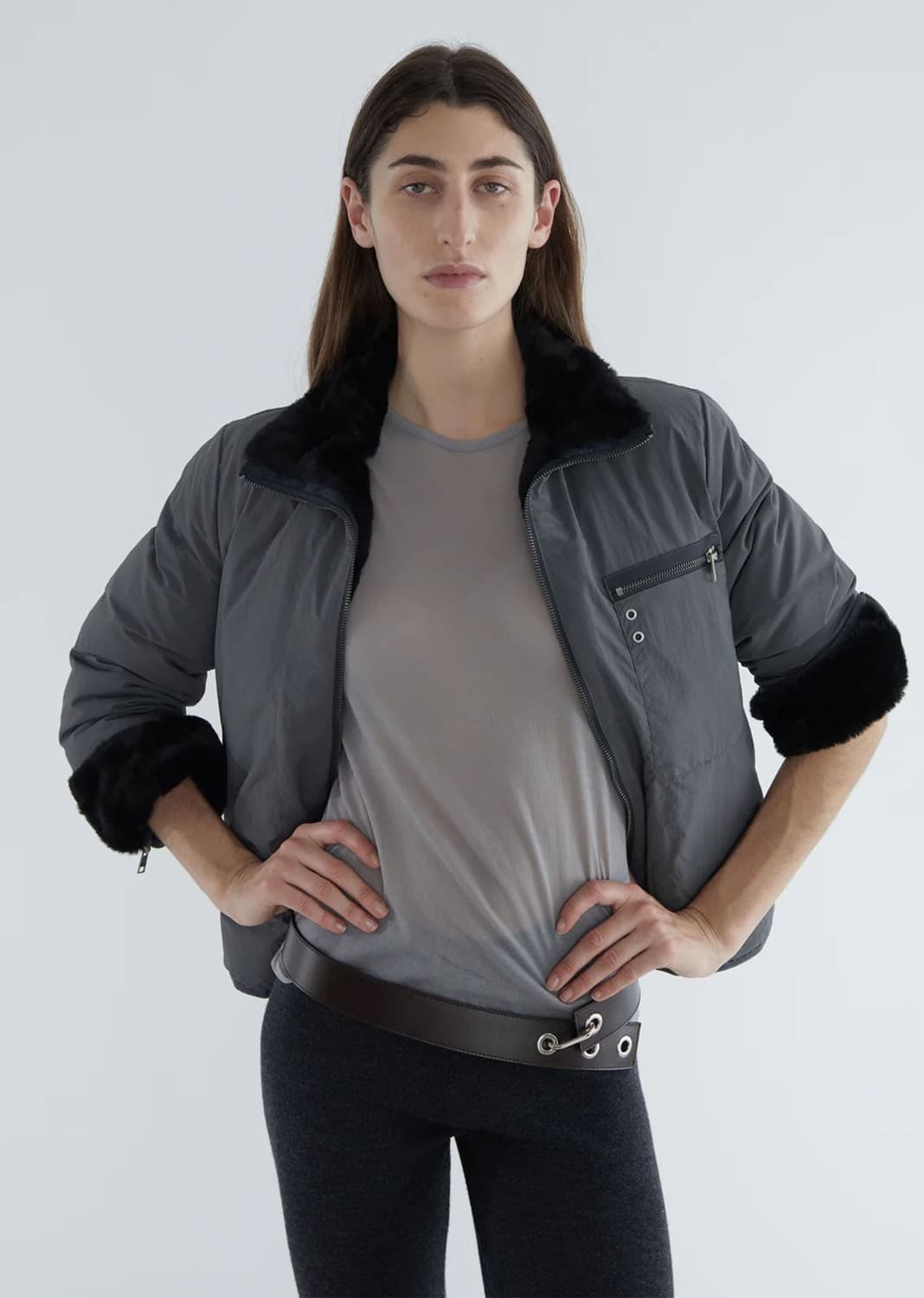 [M] 팔로마울 wombat 리버시블 여성 패딩 상품이미지4