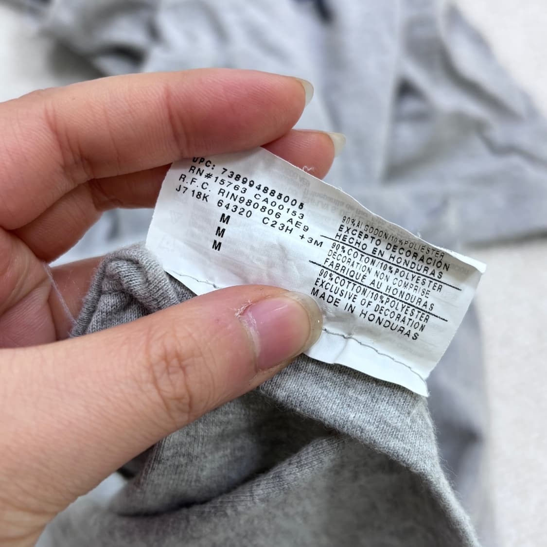 M 챔피온 빅로고 반팔 티셔츠 0327E 상품이미지4